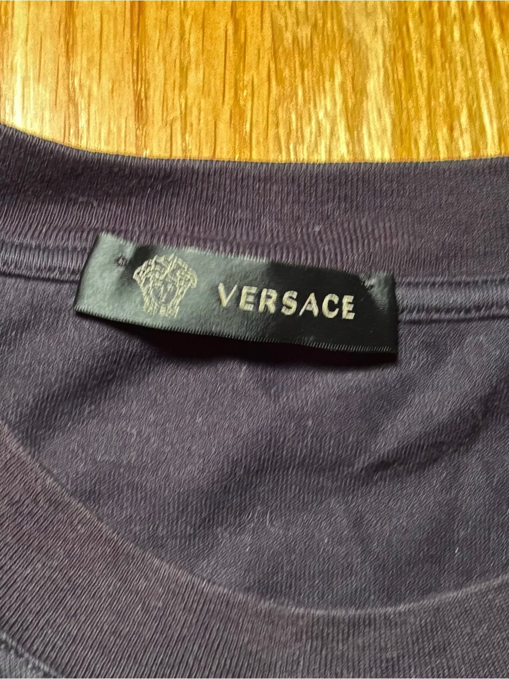 Versace Rhinestone Embossed Tshirt - Picture 3 of 4